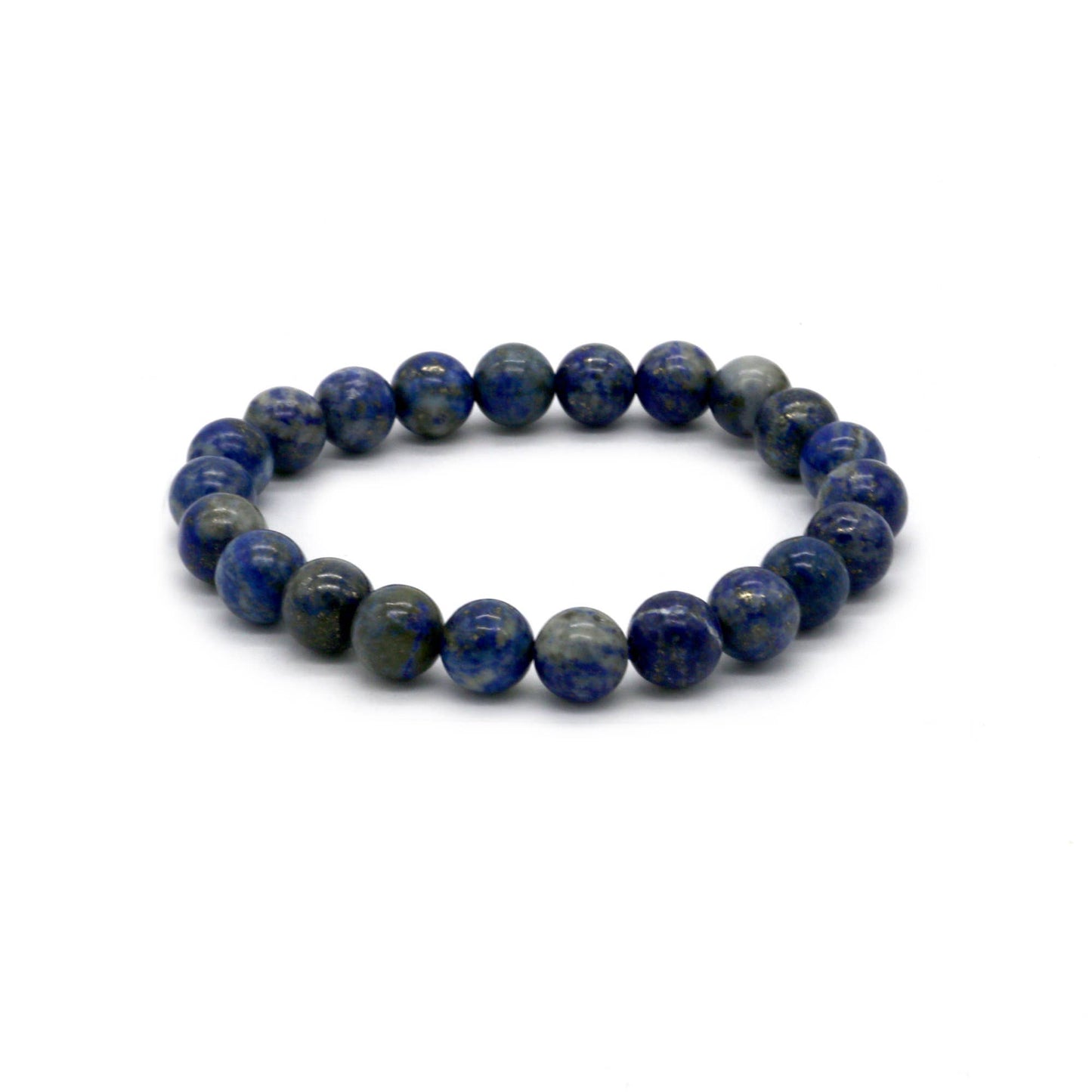 Lapis Lazuli Crystal Bracelet – 8mm Stretch (Standard Fit)