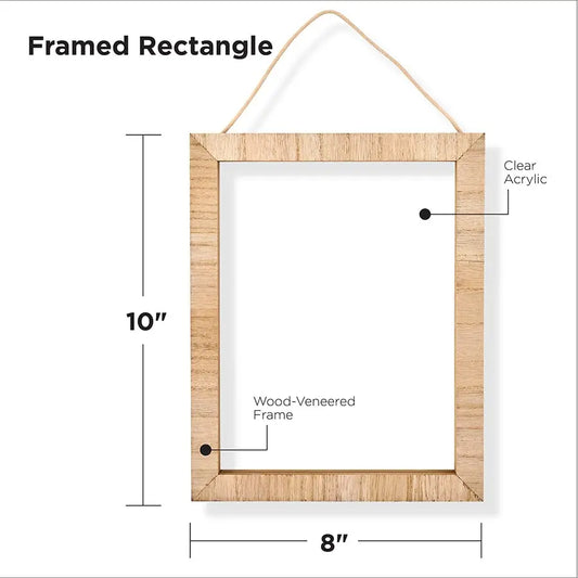 Fragment Effects Framed Rectangle Surface