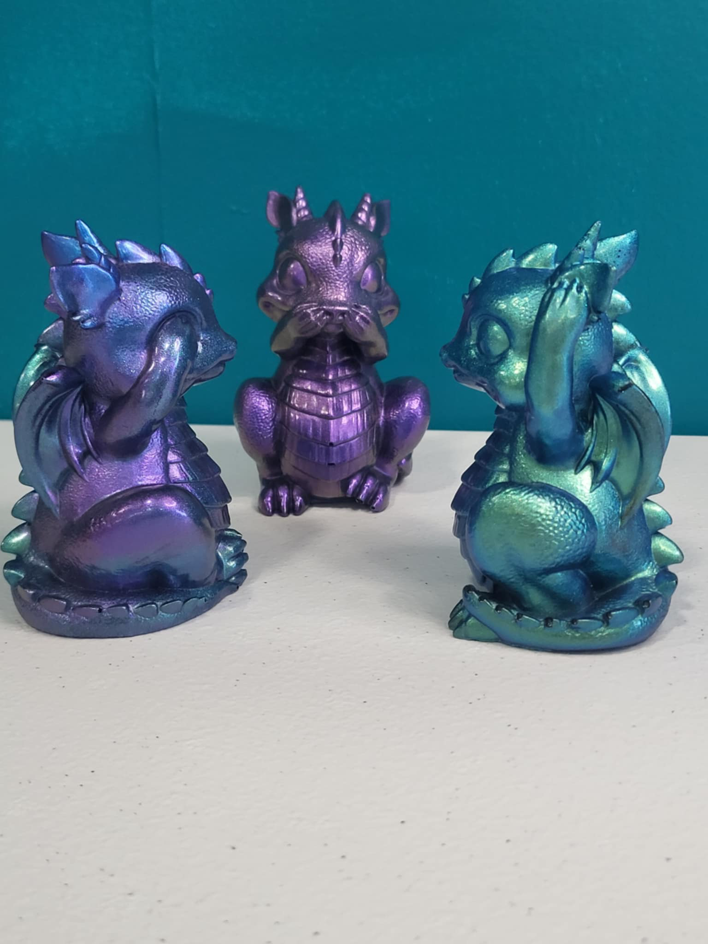 See No Evil, Hear No Evil, Speak No Evil Dragons