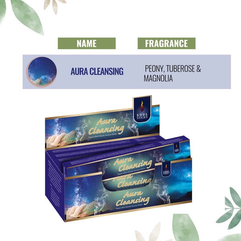 Soul Sticks - Aura Cleansing Masala Incense Sticks