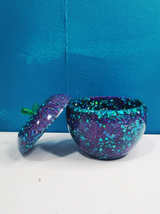 Galactic Apple Trinket Jar 🍏✨