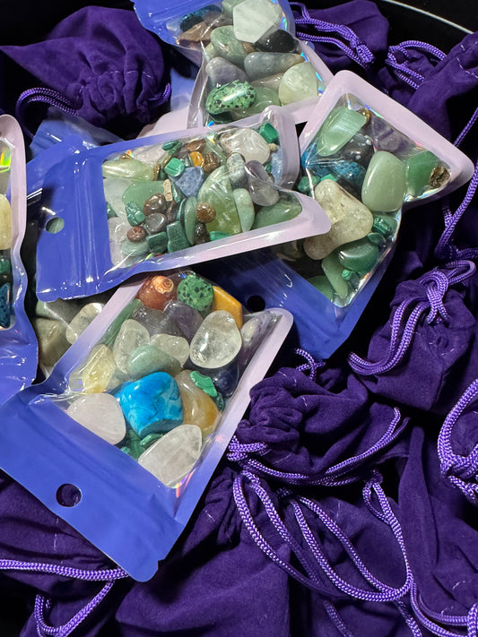 October Mystery Crystal Scoop Bag