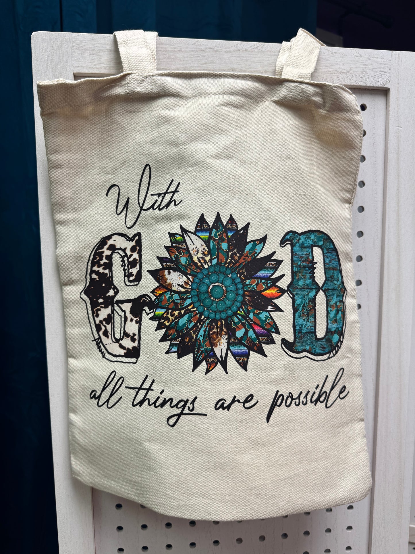 Classic Canvas Tote Bag – 14×16″ – Single-Sided Print