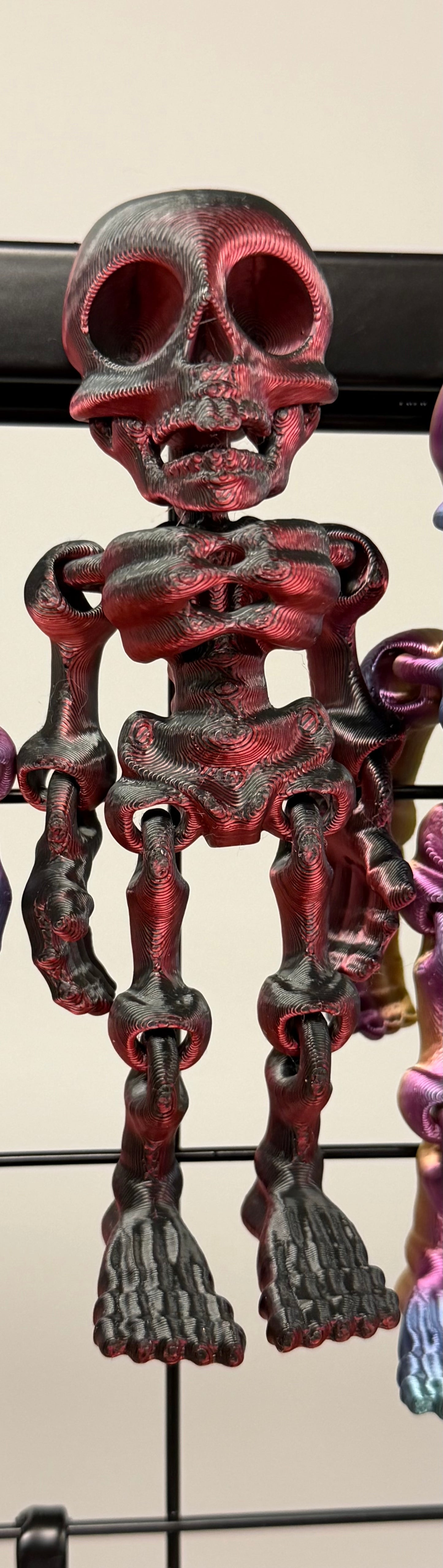 Articulated Skeleton Magnet (4") — 3D Printed