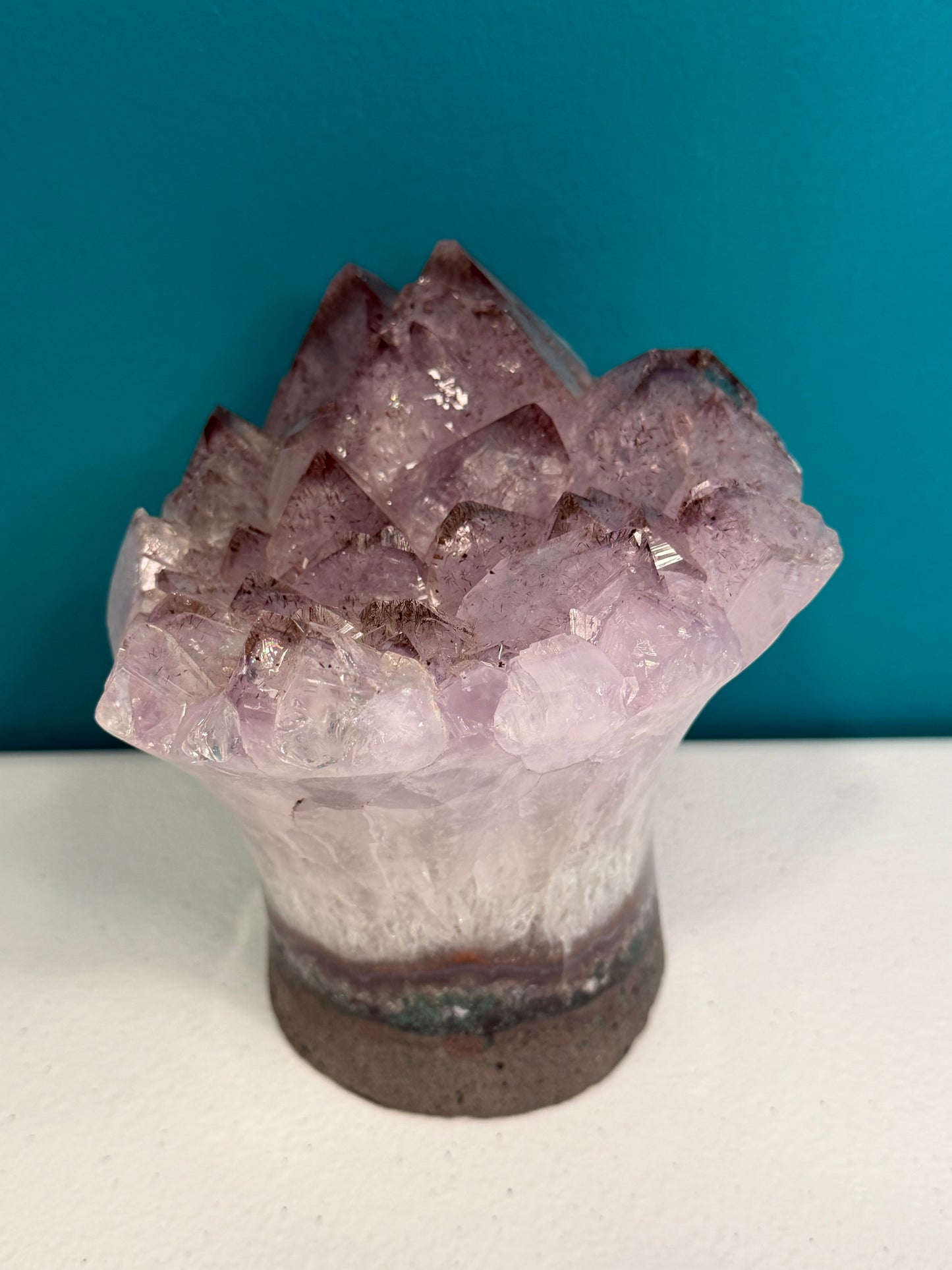 Amethyst Cathedral Point Cluster