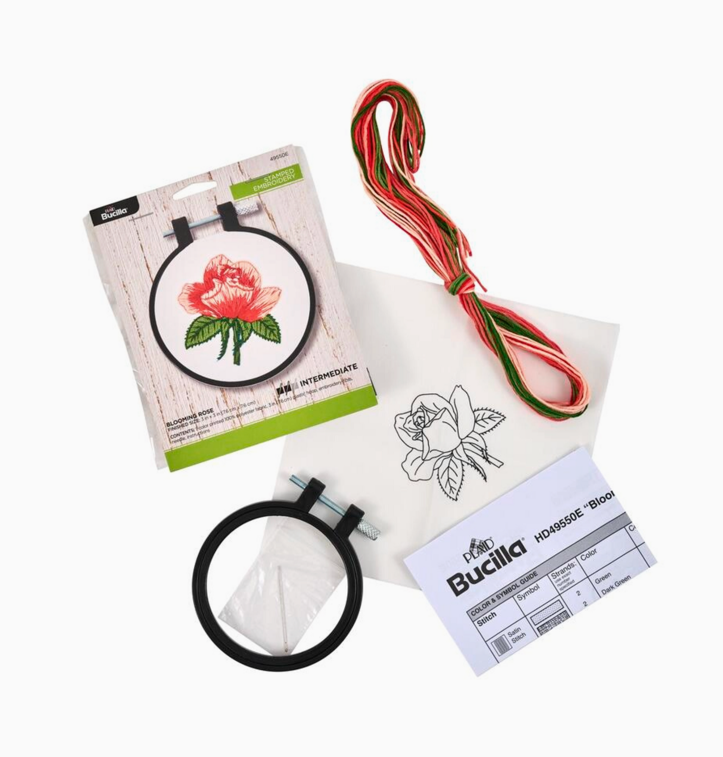 Bucilla Stamped Embroidery Kit — Choose Your Design