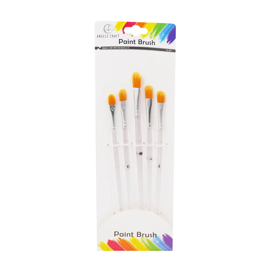 Paint Brush Set, 5-ct - Angel Craft