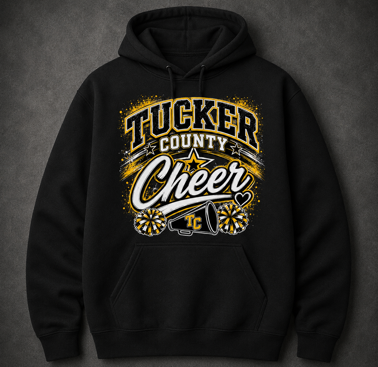 Tucker County Mt Lions Cheer Hoodie