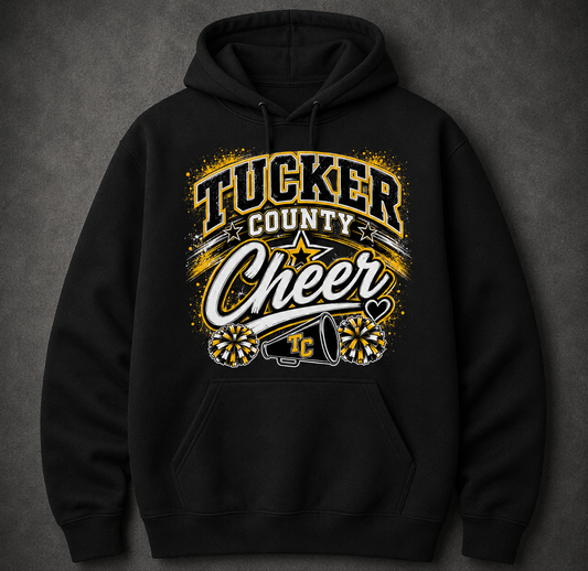 Tucker County Mt Lions Cheer Hoodie