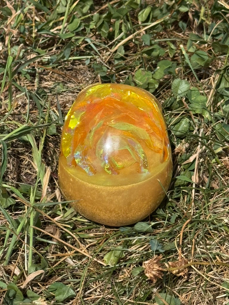 Wicked Bloom Resin Skulls