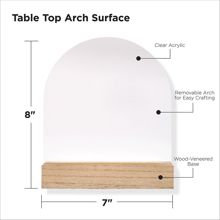 Fragment Effects Tabletop Arch Surface
