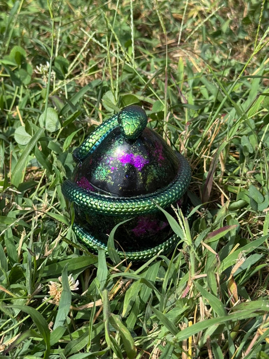 Serpent’s Secret Trinket Jar