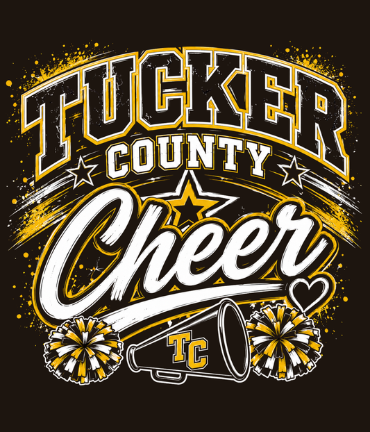 Tucker County Cheer Tee
