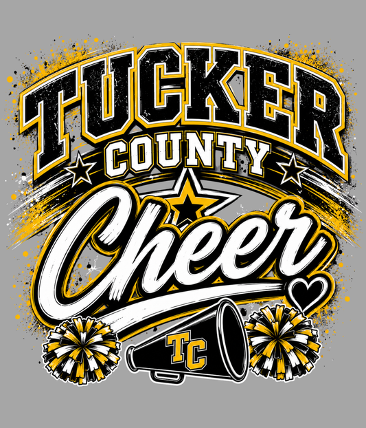 Tucker County Cheer Tee