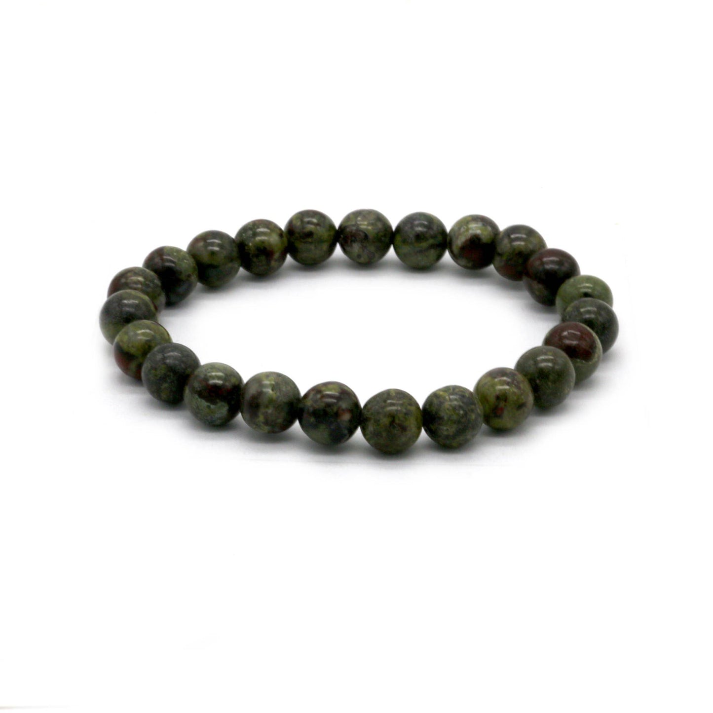 Dragon Blood Jasper Bracelet – 8mm Stretch (Standard Fit)