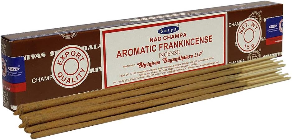 Satya Aromatic Frankincense Incense Sticks