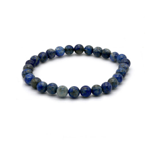 Lapis Lazuli Crystal Bracelet – 8mm Stretch (Standard Fit)