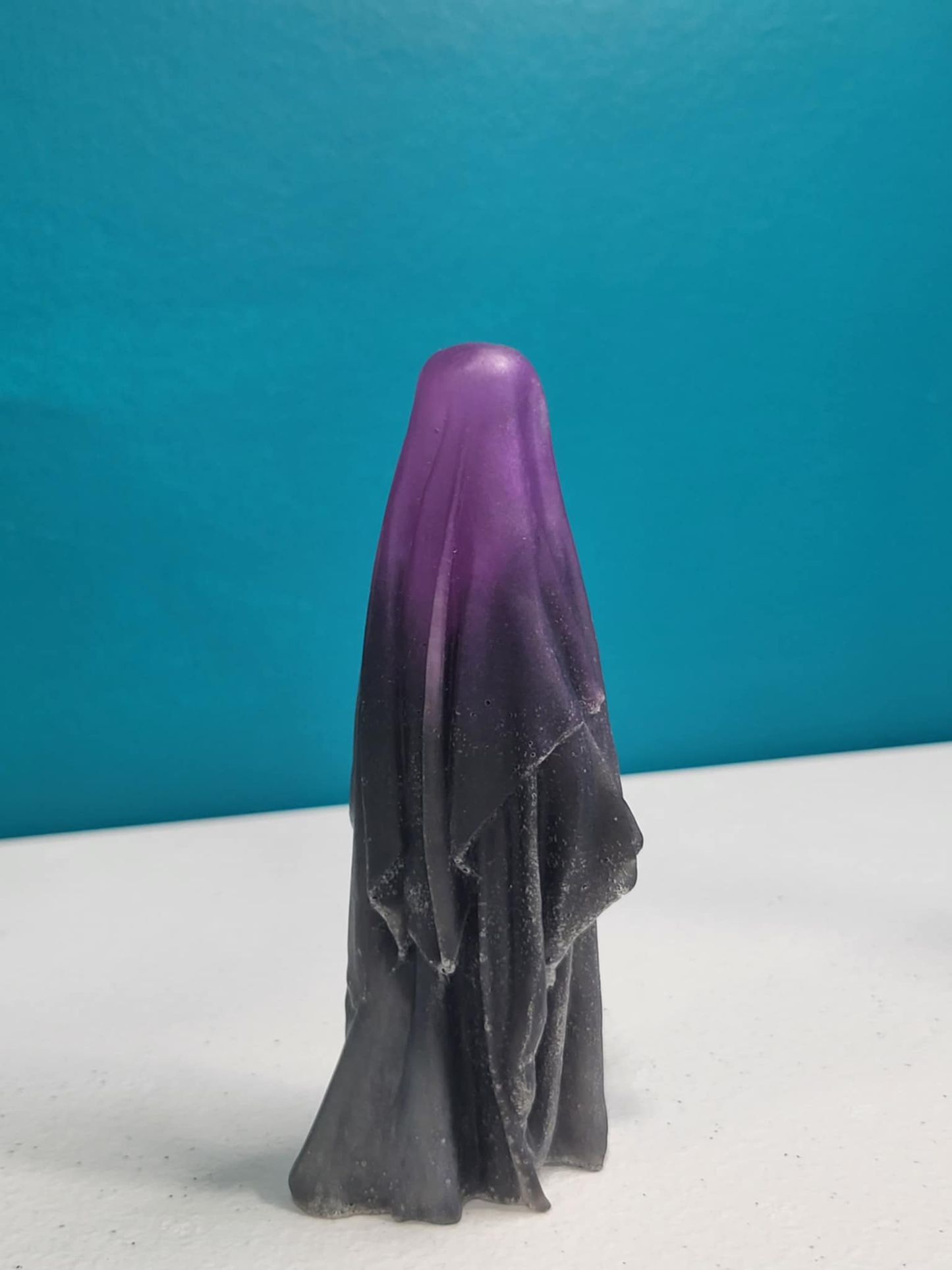 The Veiled One – Shadow Spirit Figurine 💜🖤