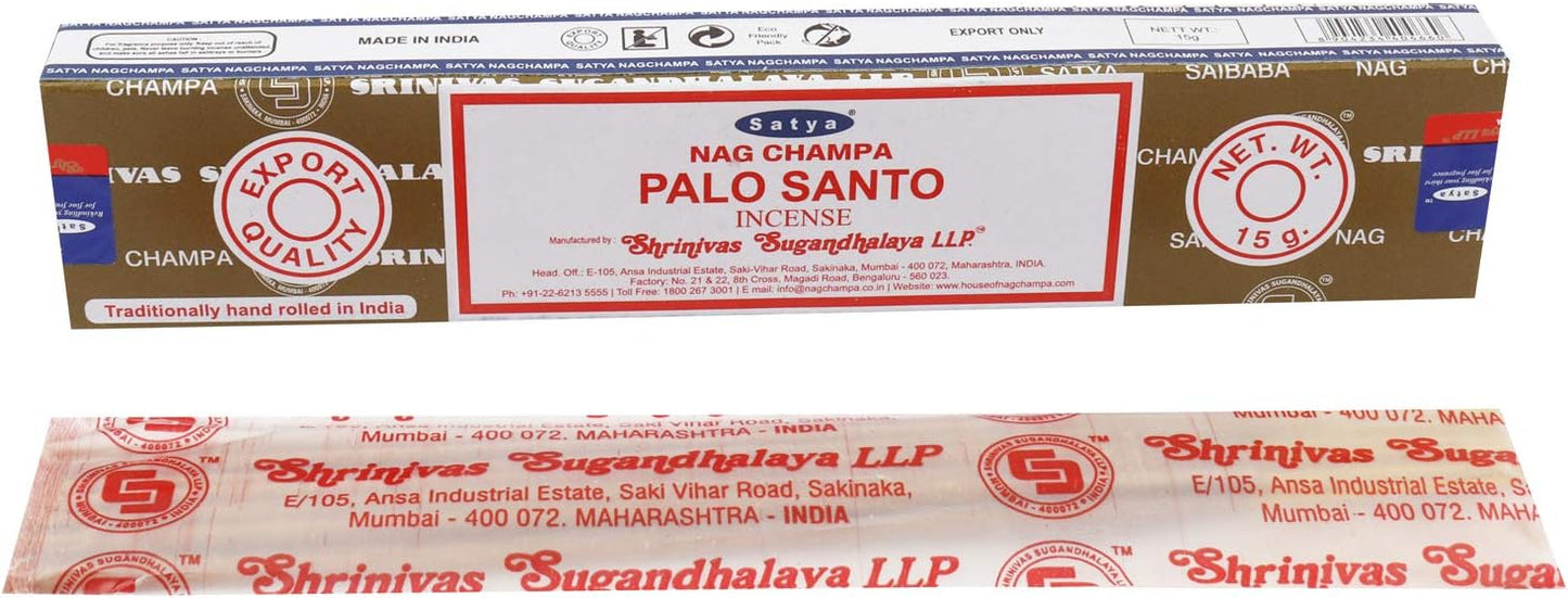 Satya Nag Champa - Palo Santo Incense Sticks