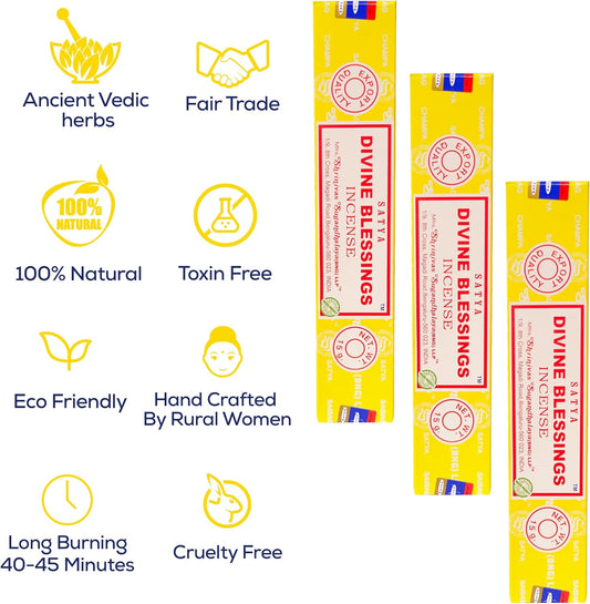 Satya Divine Blessings Incense Sticks