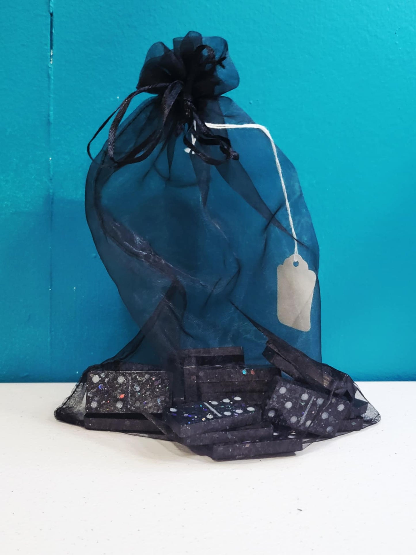 Galaxy Spark Resin Domino Set