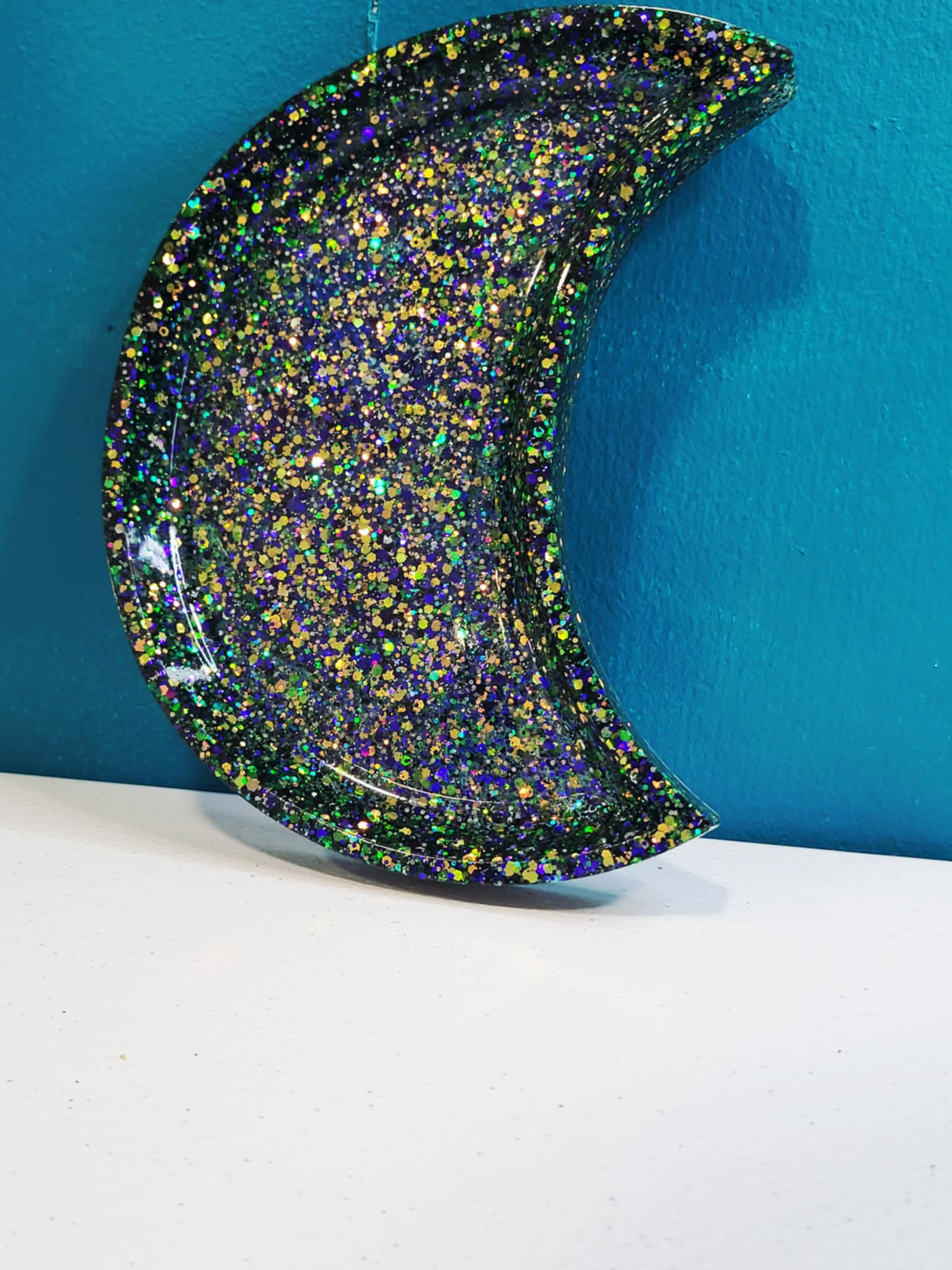 Celestial Glow Crescent Moon Tray 🌙✨