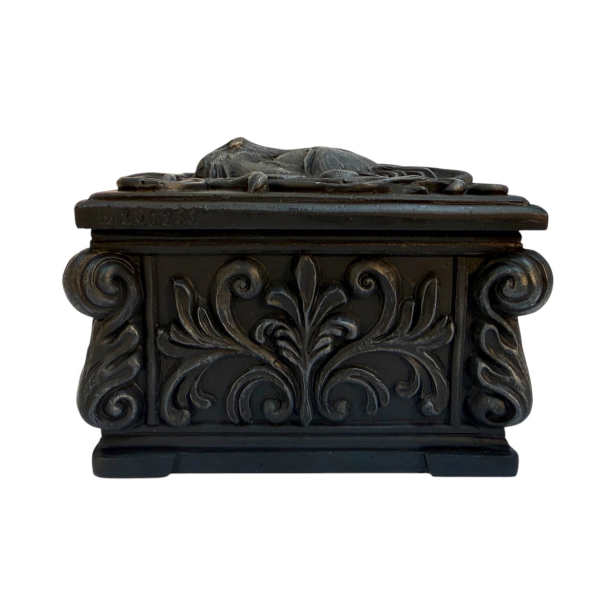 Shadow Whisper Gothic Cat Keepsake Box