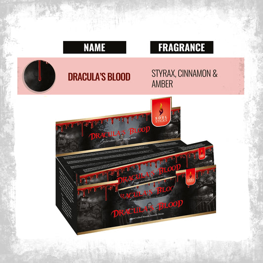 Soul Sticks - Dracula's Blood Masala Incense Sticks