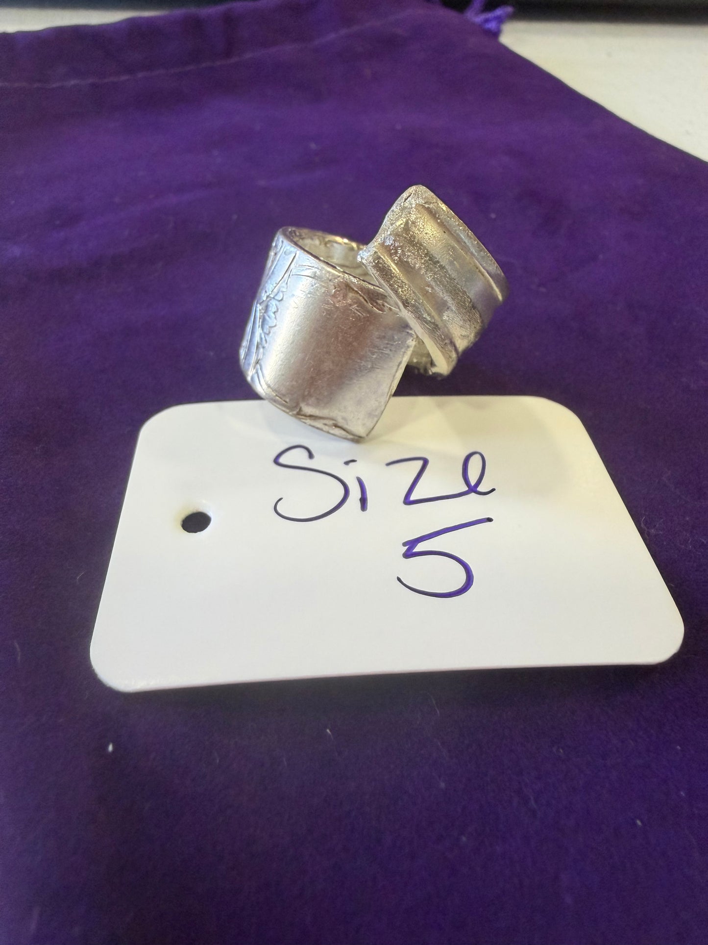 Handmade Stainless Steel Spoon Rings