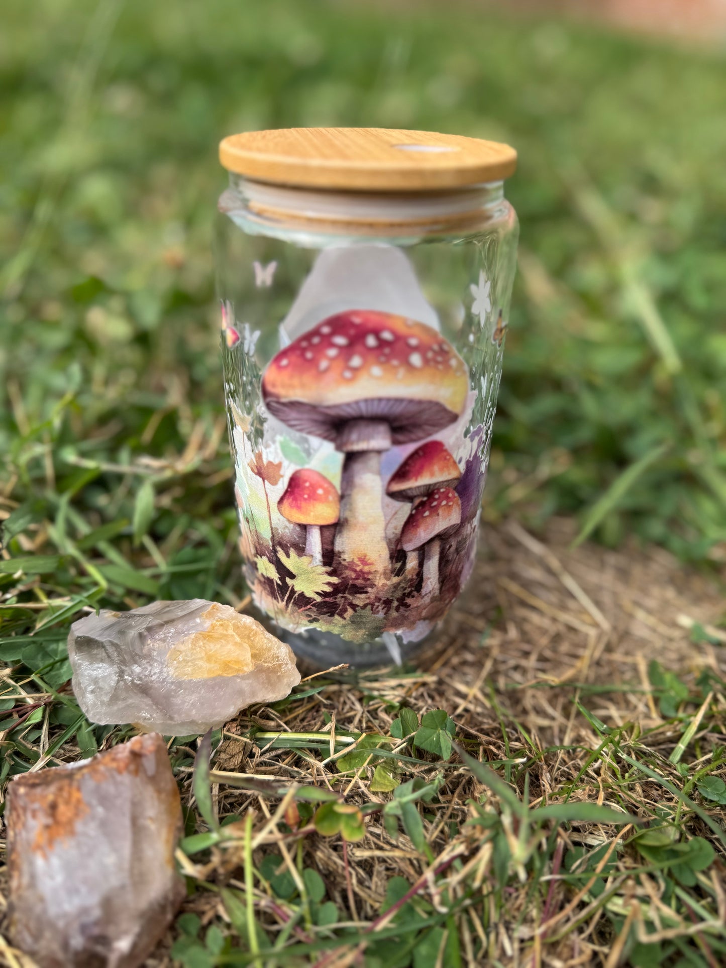 16oz Glass Can Tumblers