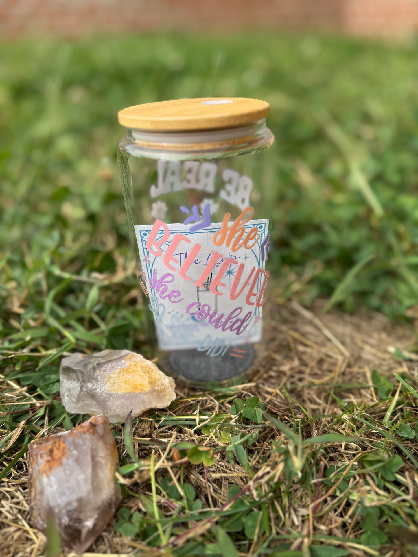 16oz Glass Can Tumblers