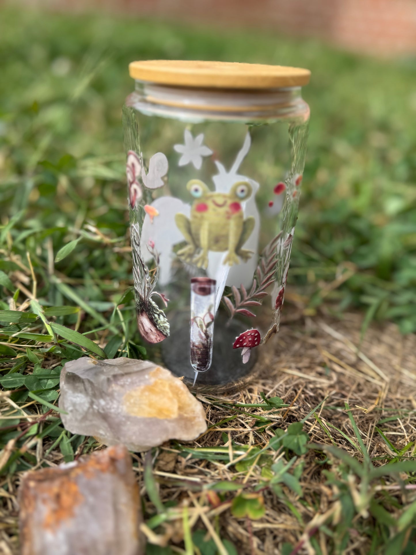 16oz Glass Can Tumblers