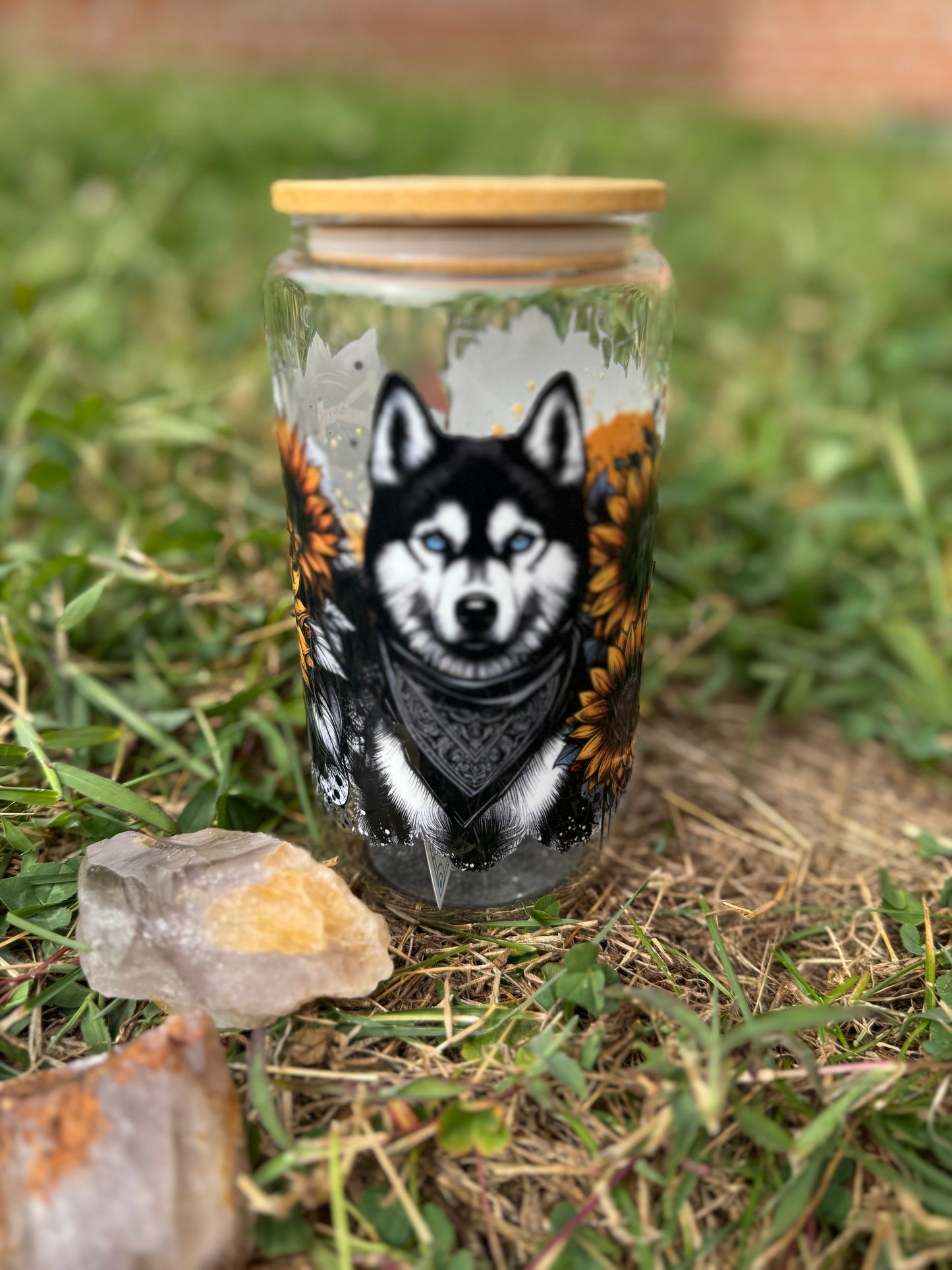 16oz Glass Can Tumblers