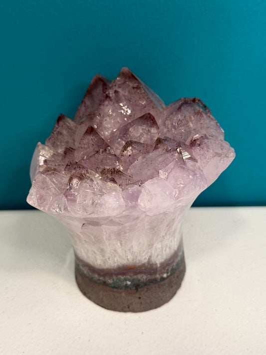 Amethyst Cathedral Point Cluster