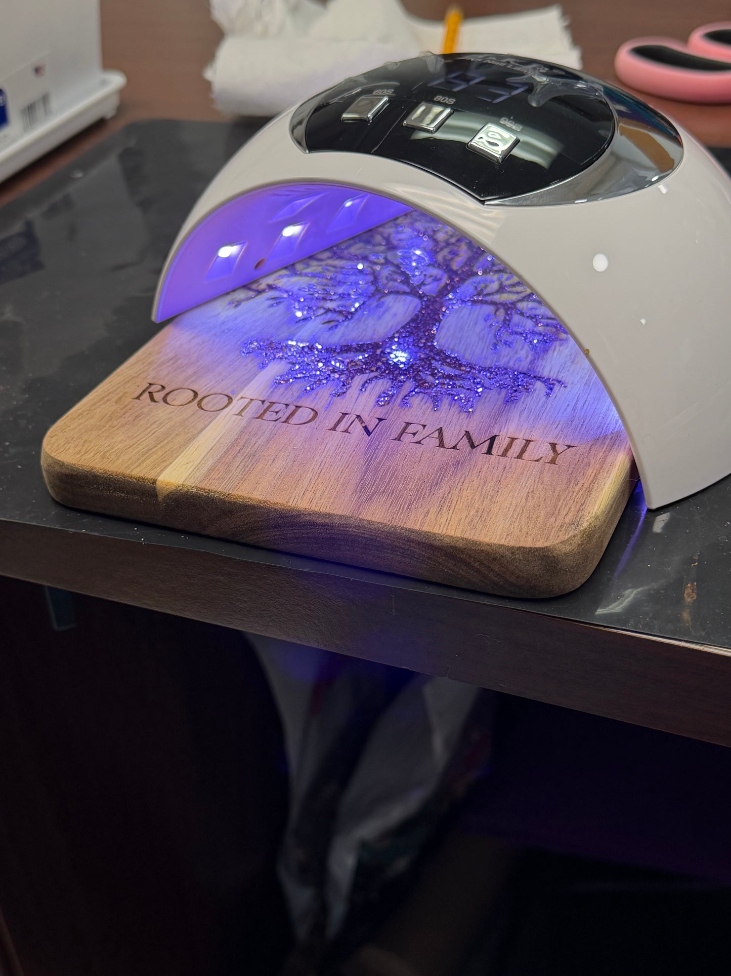 Rooted in Family – UV Resin Inlay Cutting Board Class 🌿 - November 5, 2026