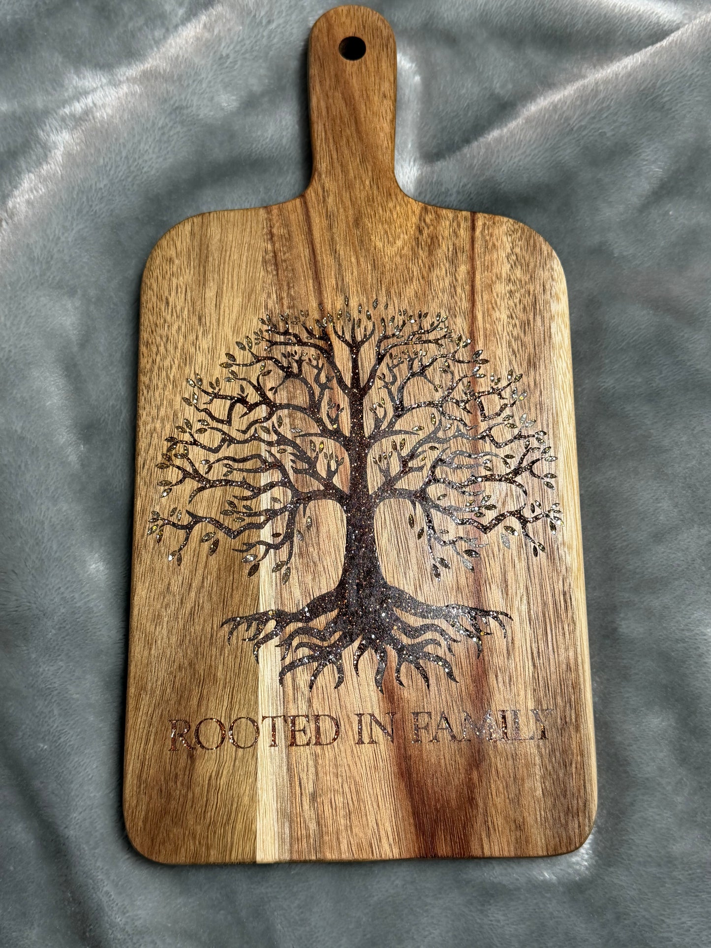 Rooted in Family – UV Resin Inlay Cutting Board Class 🌿 - November 5, 2026