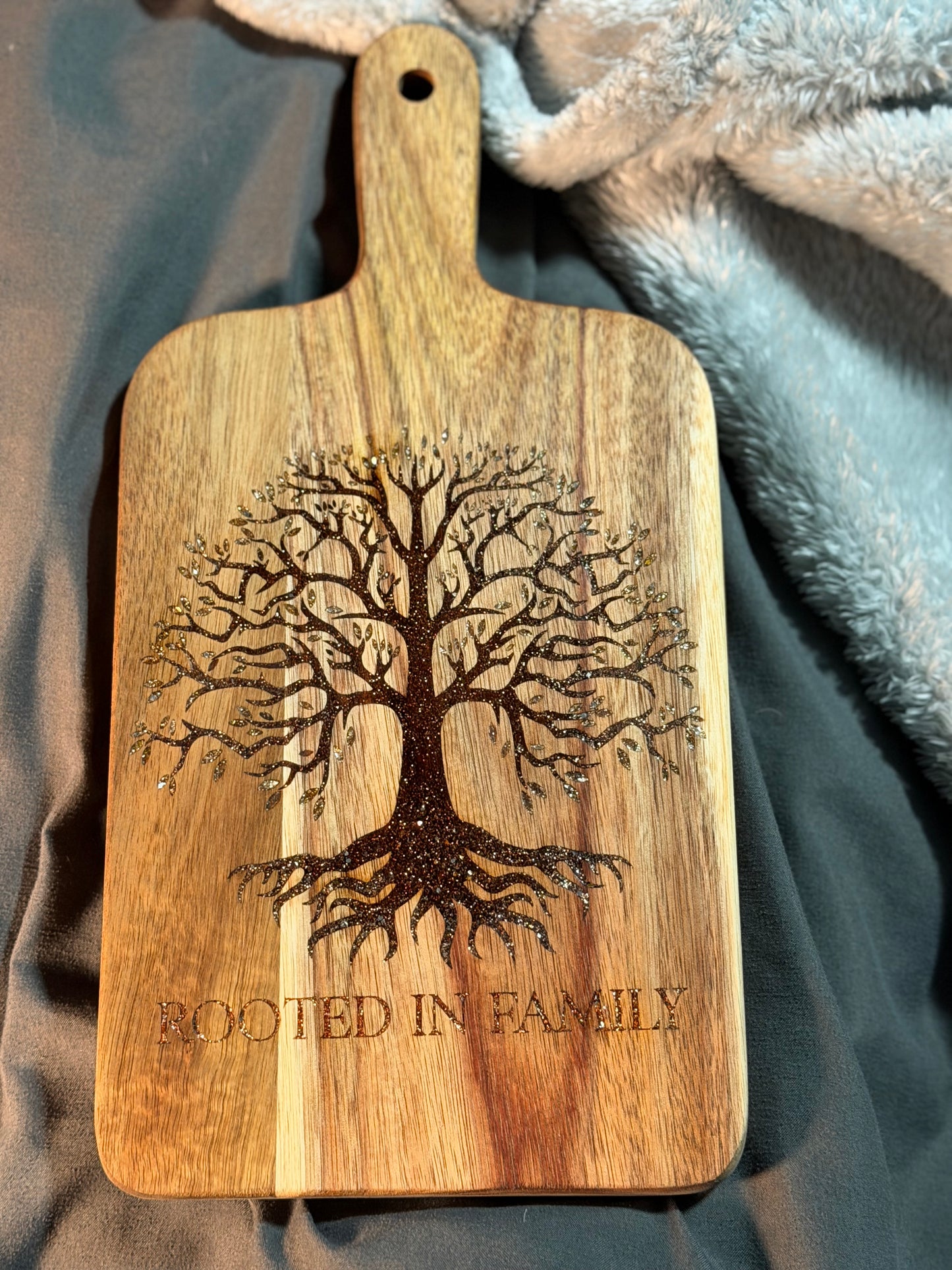 Rooted in Family – UV Resin Inlay Cutting Board Class 🌿 - November 5, 2026