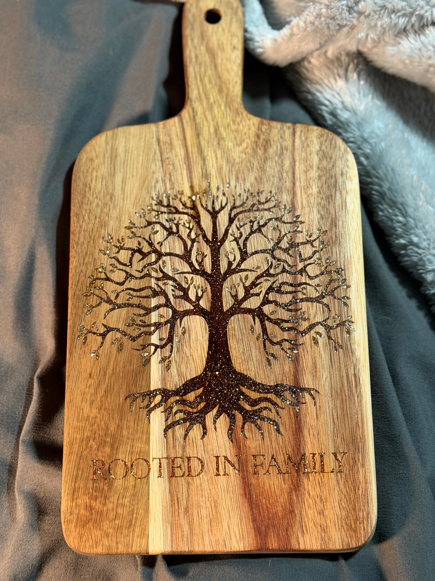 Rooted in Family – UV Resin Inlay Cutting Board Class 🌿 - November 5, 2026