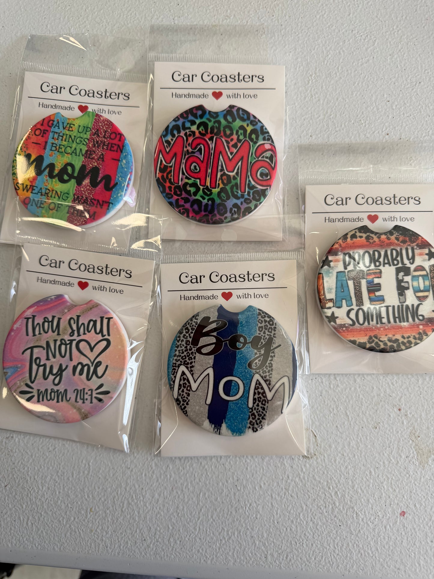 Car Coasters – Handmade with Attitude 🚗✨