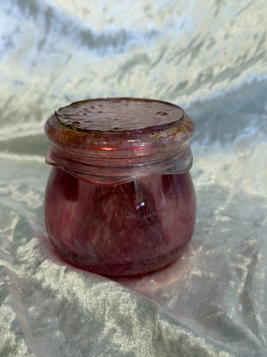 Enchanted Berry Swirl Resin Jar