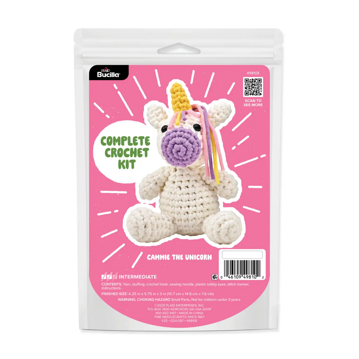 Bucilla Amigurumi Crochet Kit — Choose Your Character