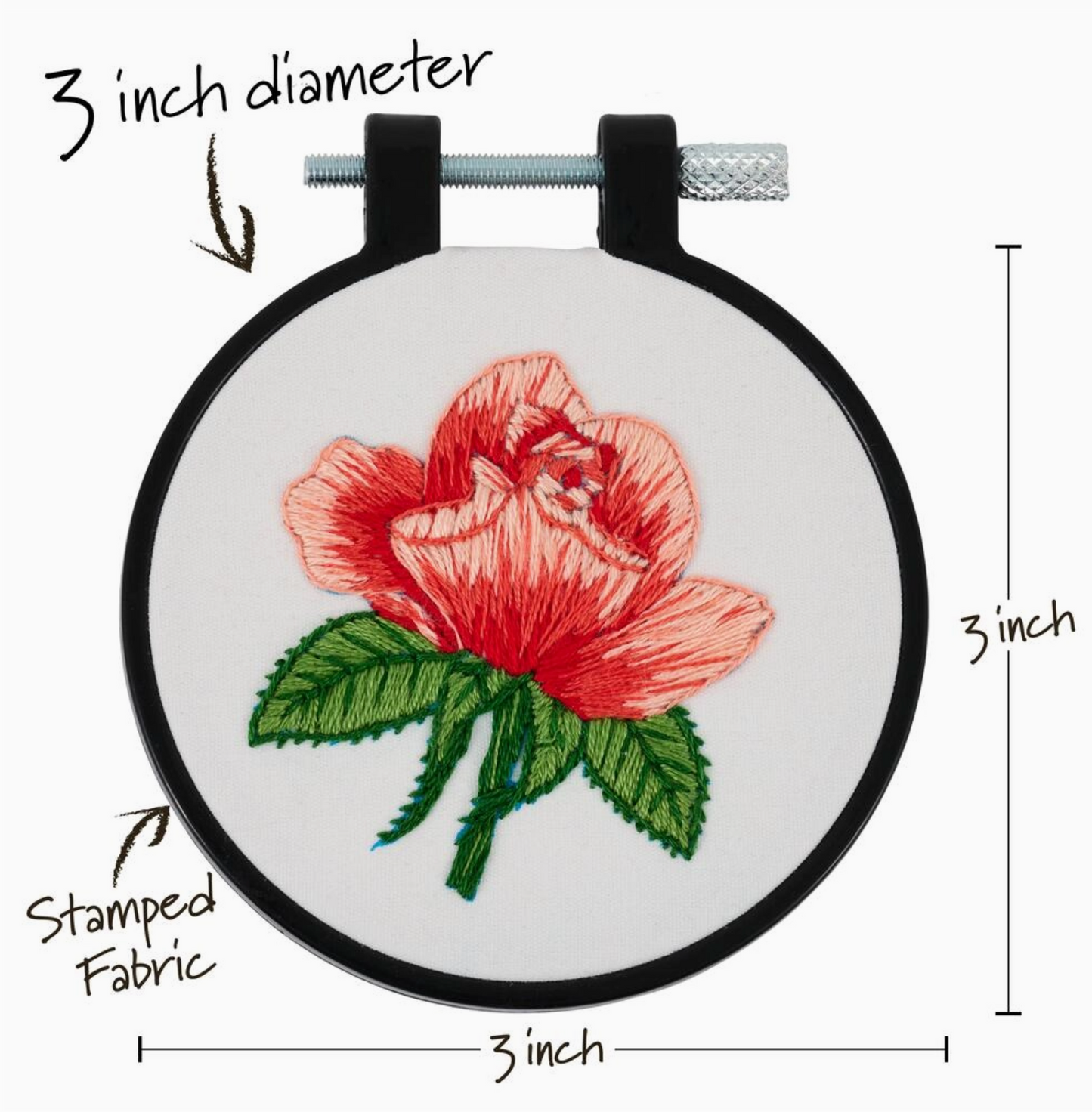 Bucilla Stamped Embroidery Kit — Choose Your Design
