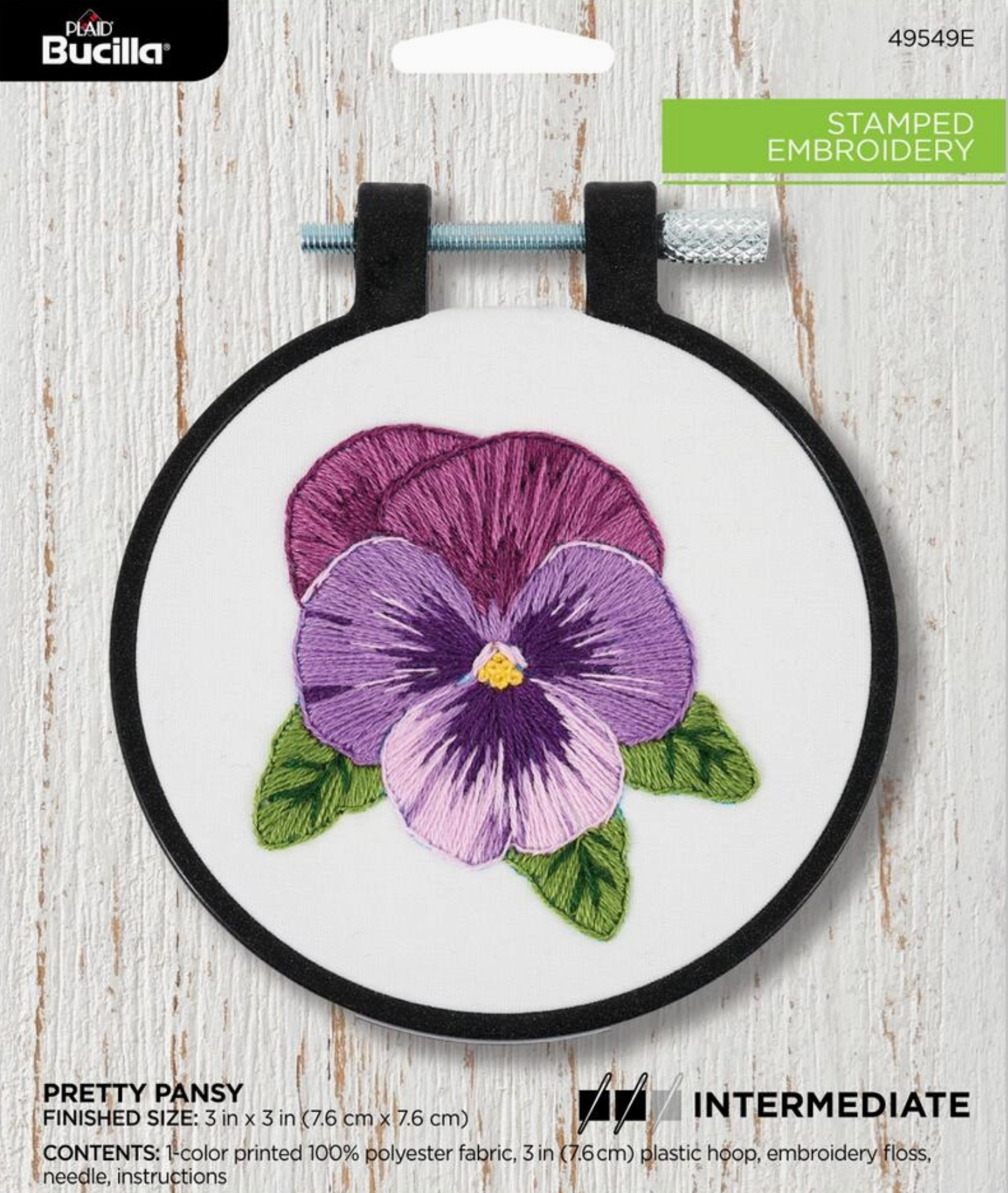 Bucilla Stamped Embroidery Kit — Choose Your Design
