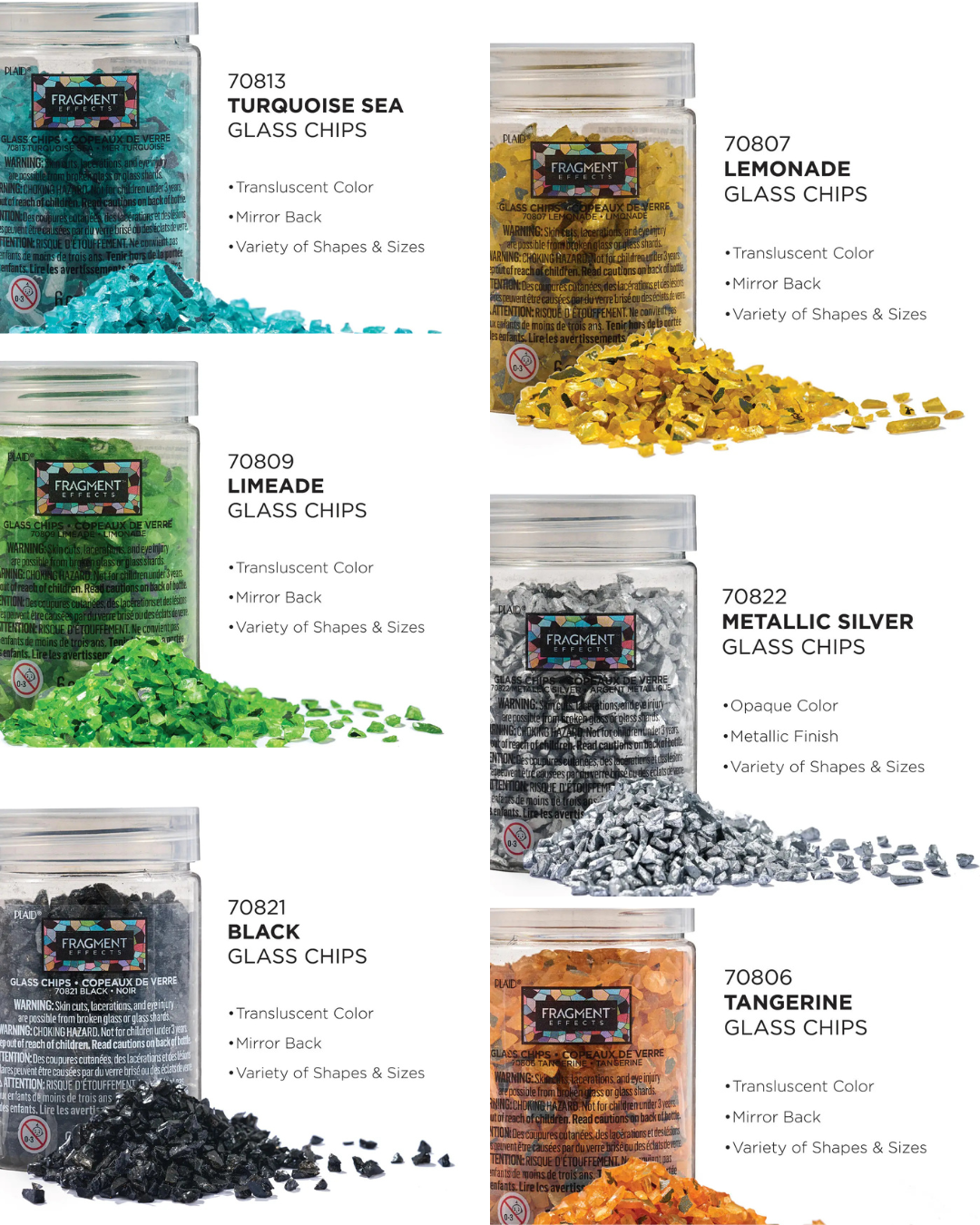 Fragment Effects Glass Chips 6 oz