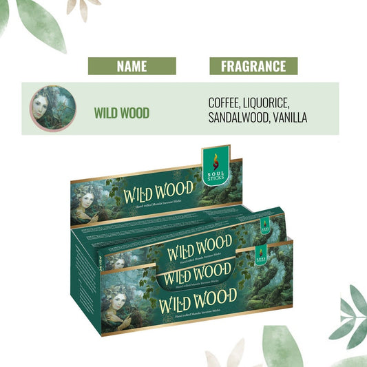 Soul Sticks - Wild Wood Masala Incense Sticks